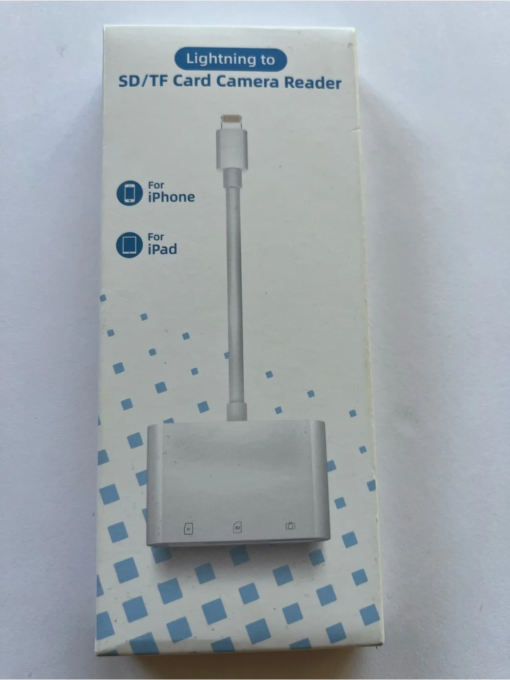 SD/ TF CARD CAMERA READER FOR IPHONE/IPAD